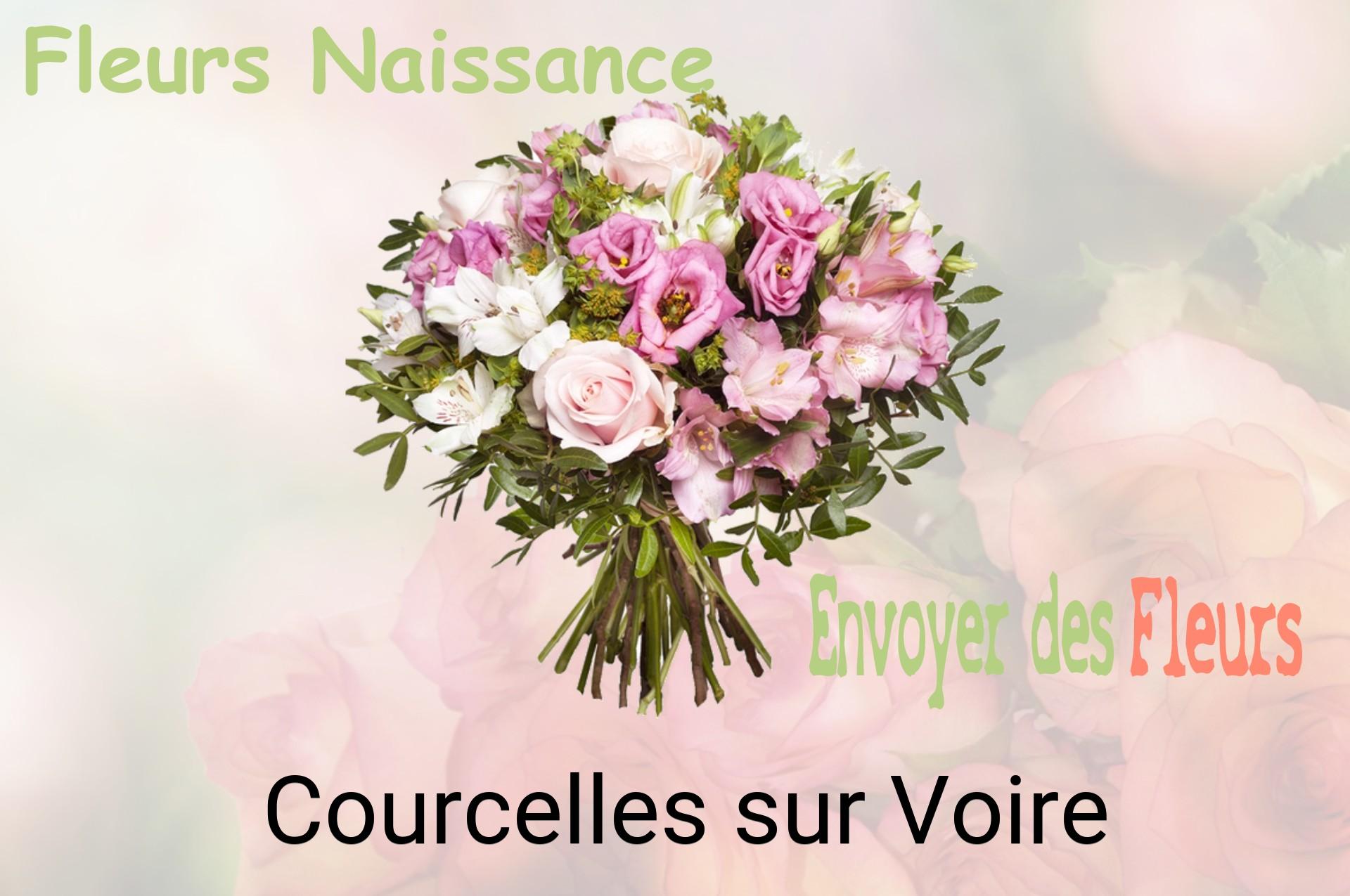 Bouquet de fleurs de naissance livré à Courcelles-sur-Voire
